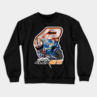 Alex Rins Cartoon Crewneck Sweatshirt